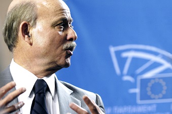 Jeremy Rifkin at the European Parliament - Photo Pietro Naj-Oleari