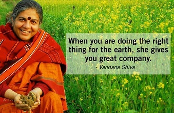 Vandana Shiva portrait