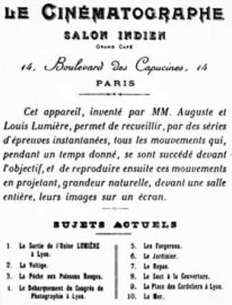 Cinématographe des Frères Lumière